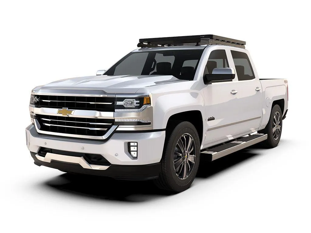 Front Runner Slimline II Roof Rack Kit - Low Profile - Chevrolet Silverado/GMC Sierra 1500 Crew Cab 2014-2018