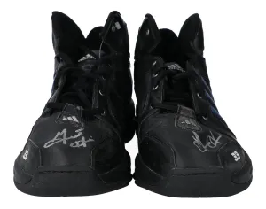 Grant Hill Signed Game Used Orlando Magic 2006 Adidas Sneakers PSA Mears