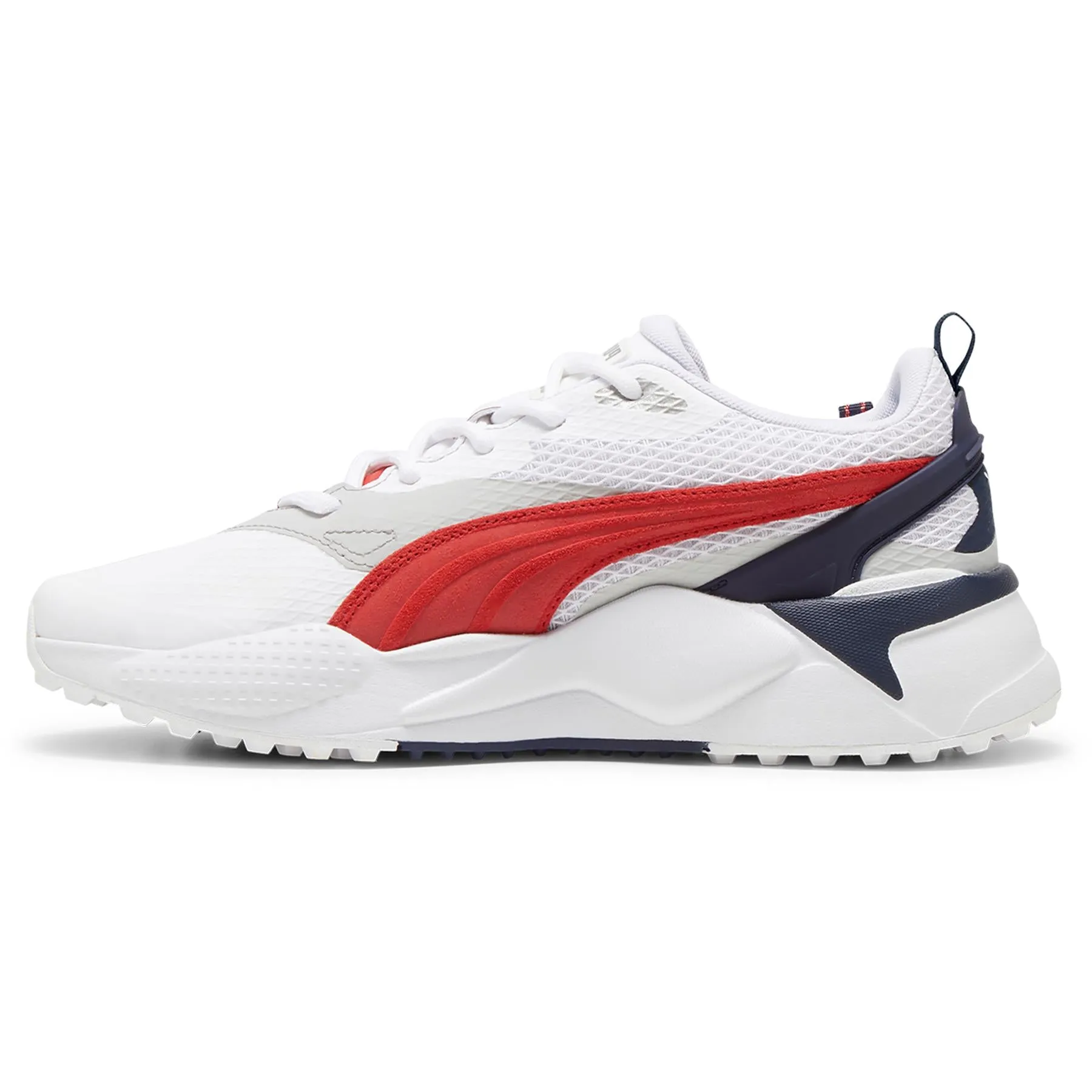 GS-X Efekt Golf Shoes Puma White/Strong Red/Deep Navy - AW24