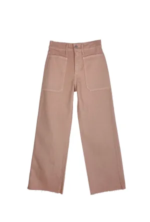 High Rise Sailor Jeans - Terracota