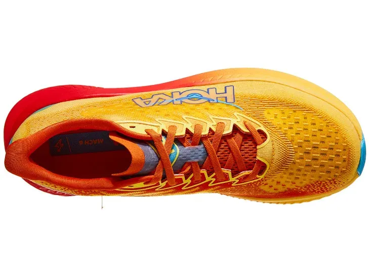 Hoka | Mach 6 | Men's | Poppy/Squash