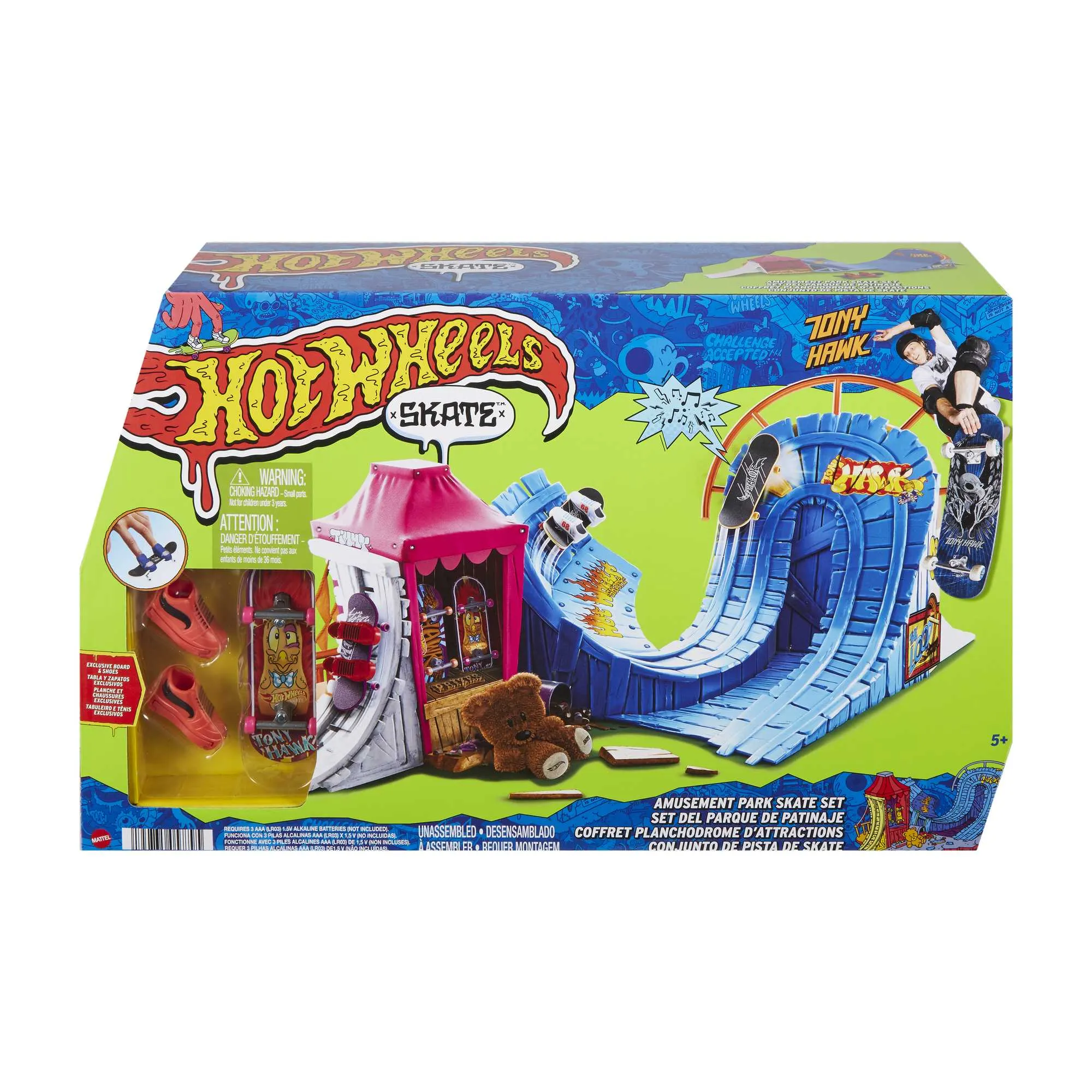 Hot Wheels Skate Amusement Park Skate Set