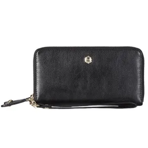 Jekyll & Hide Double Zip Wristlet Purse - Black