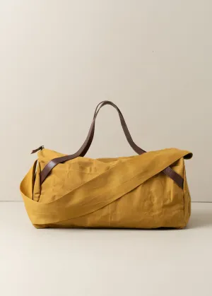 Journey Duffle Canvas Bag | Mustard