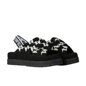 KARL LAGERFELD - Salon KL Monogram Slingback Slippers