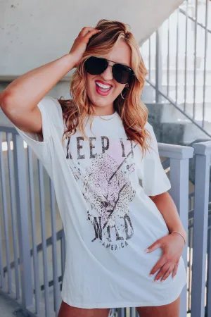 Keep It Wild America Graphic Tee - Oatmeal