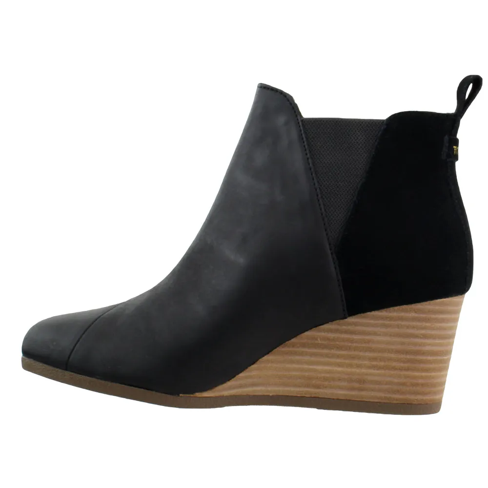 Kelsey Wedge Booties