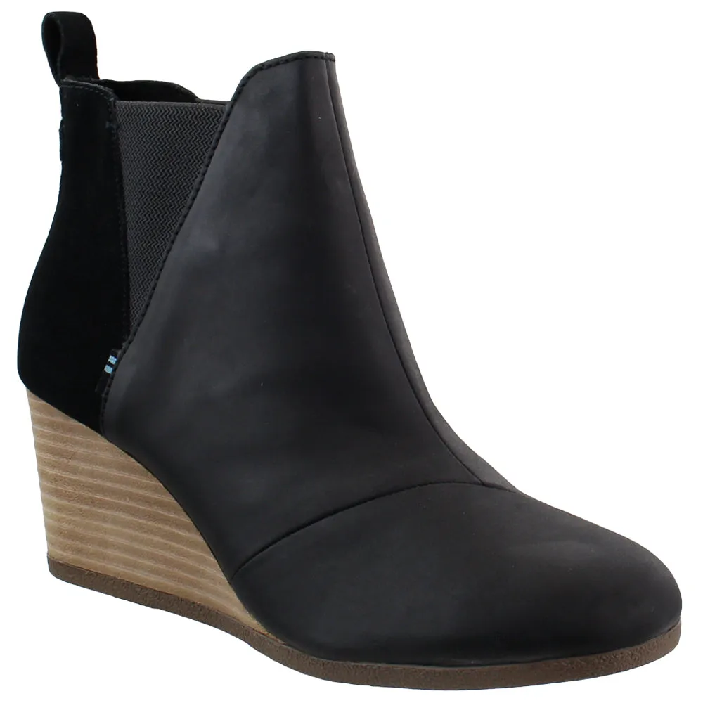 Kelsey Wedge Booties