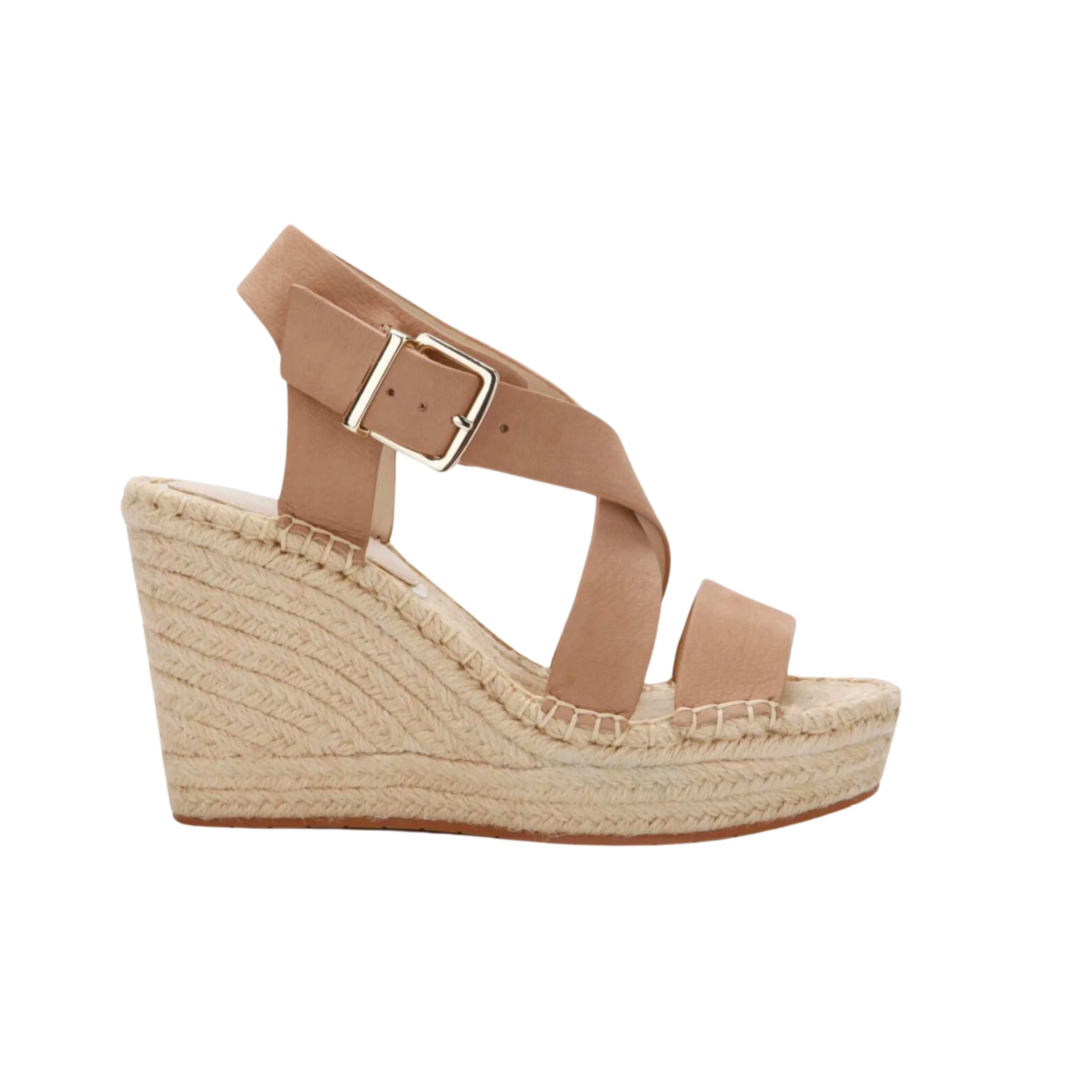 KENNETH COLE -  Olivia Espadrille Wedge Platform Sandal