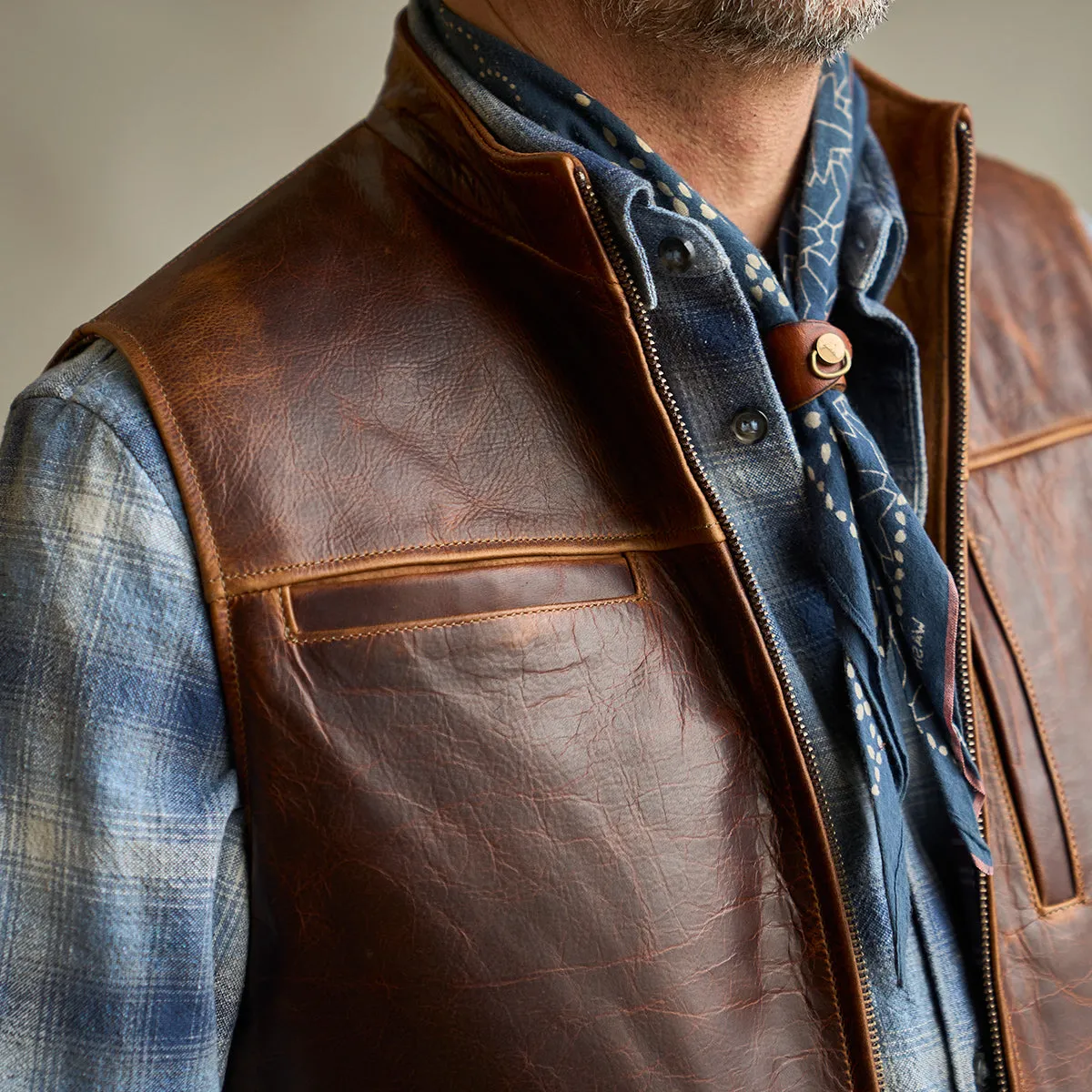 Kodiak Travel Vest No.209 | Russet