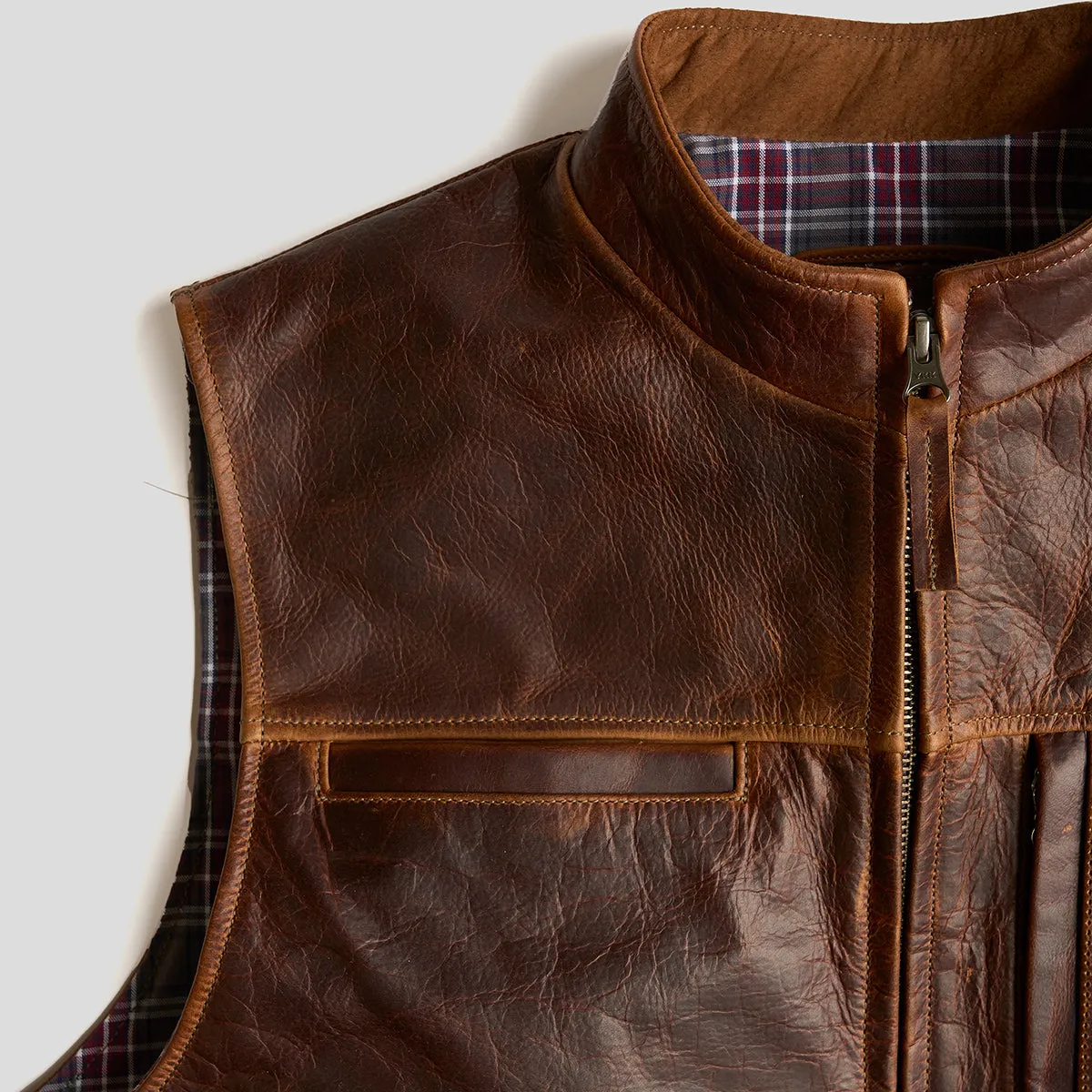 Kodiak Travel Vest No.209 | Russet