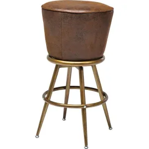 Lady Rock Vintage Brown Barstool