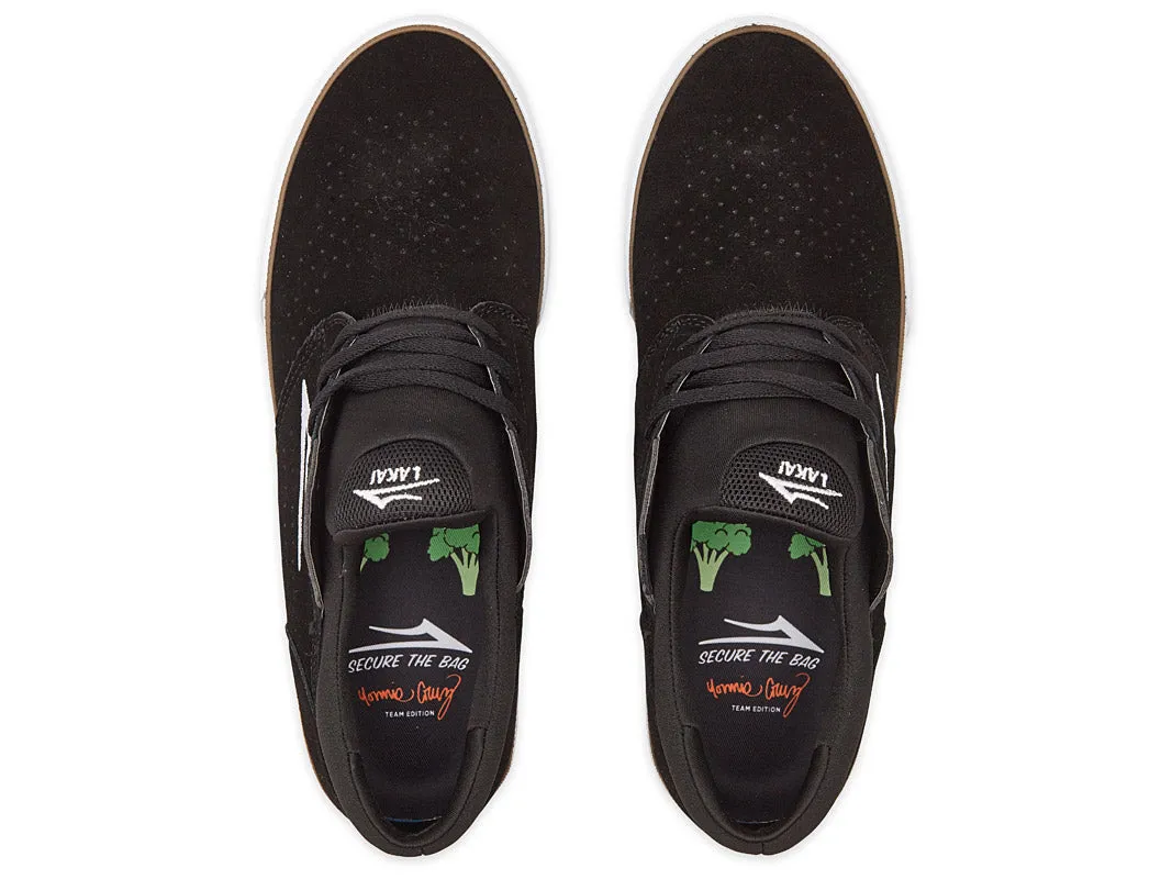 Lakai Shoes Fremont Vulc - Black Suede