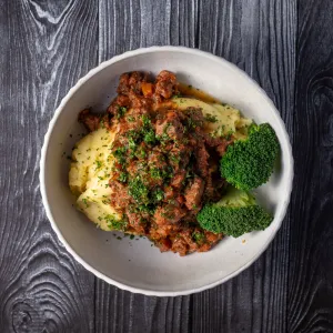 Lamb Ragu with Mash Potato