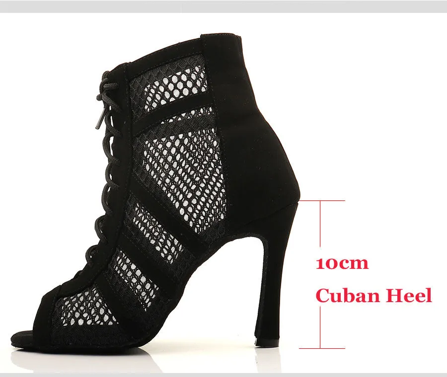 Latin Dance Boots Ladies Girls Salsa Tango Dance Shoes Indoor Sports Dance Shoes Professional Ballroom Dance Shoes