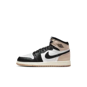 Little Kid's Jordan 1 Retro High OG "Latte"-BLACK/LEGEND MD BROWN-WHITE-SAIL