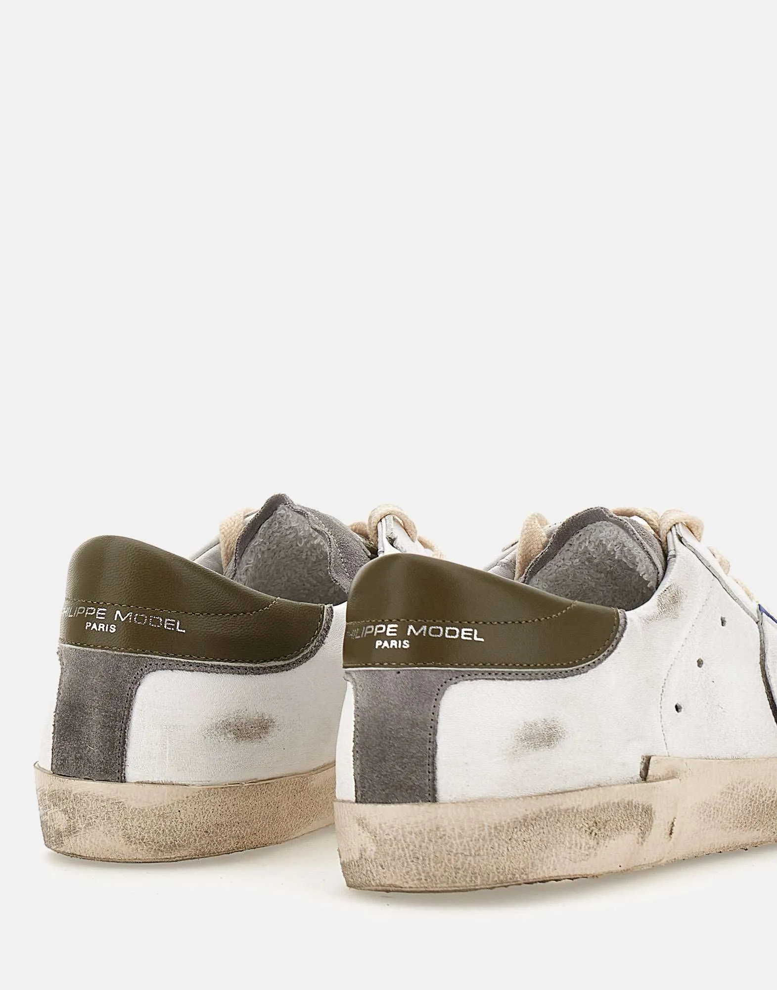 Low Vintage Mixage White Sneakers