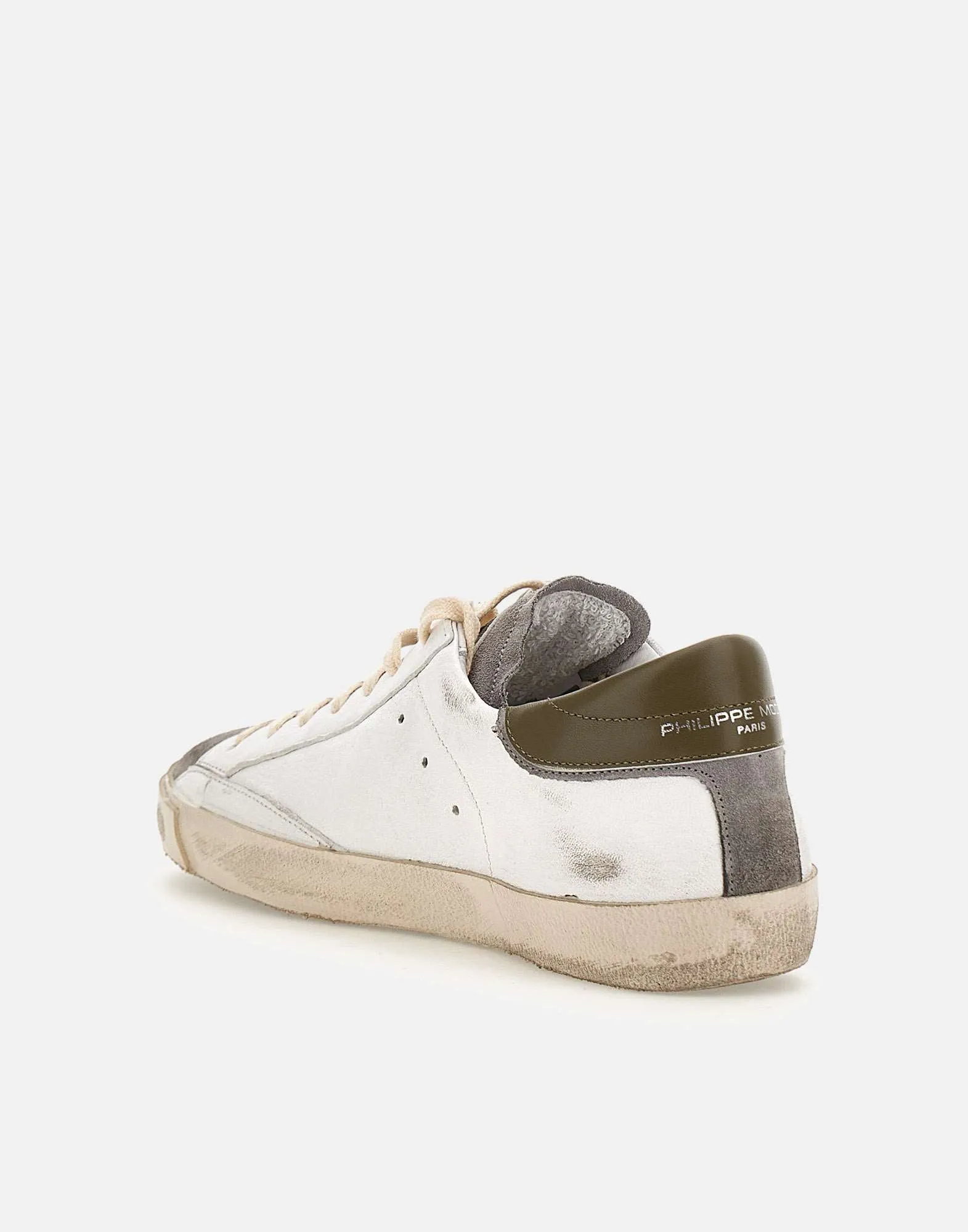 Low Vintage Mixage White Sneakers