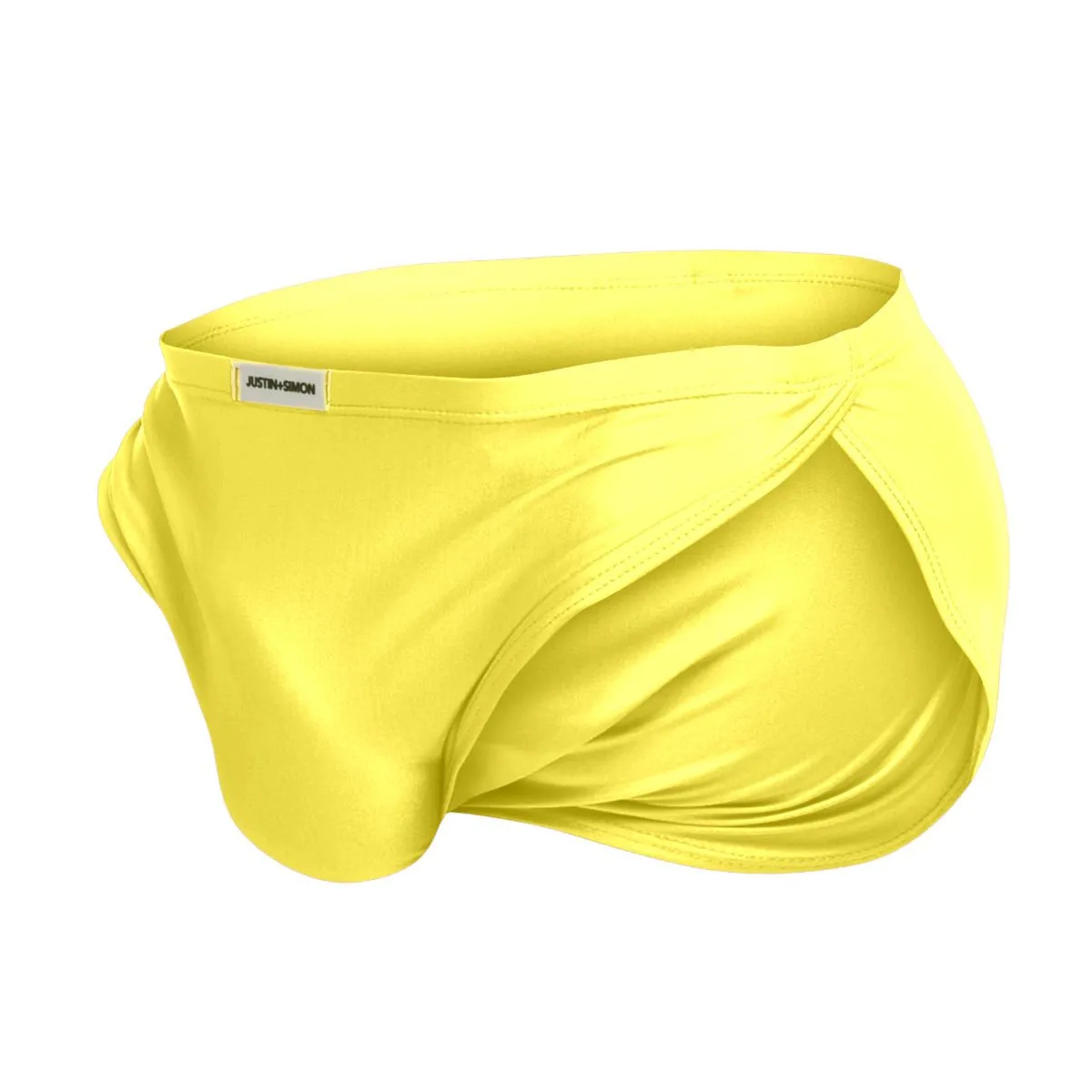 MaleBasics JUSTIN   SIMON Men's Running Short Yellow