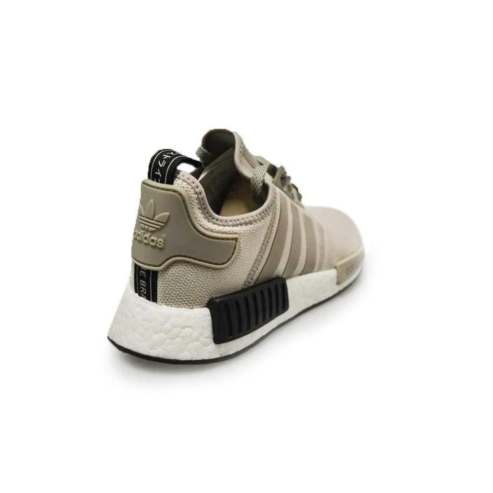 Mens Adidas NMD_R1 NMD R1 - S76848 - Beige Black Trainers