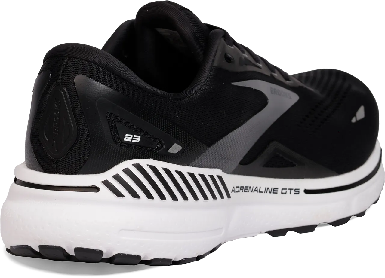 Men's Adrenaline GTS 23 WIDE (004 - Black/White/Silver)