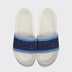 Men's Big Logo TechLoom Slide Navy / Coastal Blue / Ivory