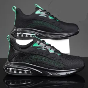 Men's New Flying Woven Casual Sports Breathable Shoes