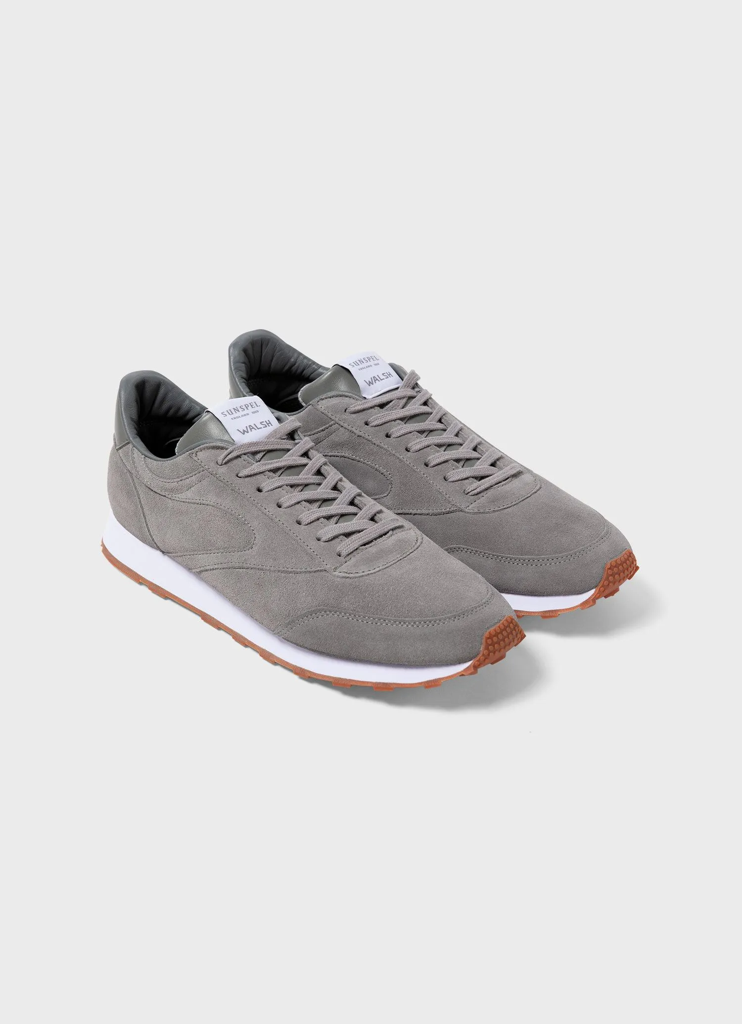 Men's Sunspel and Walsh Trainer in Steel