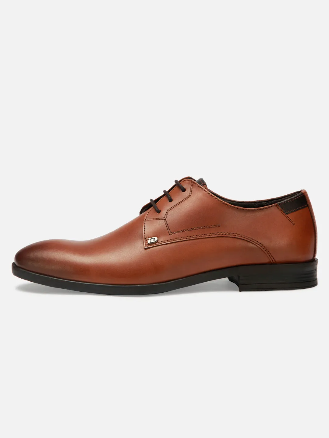 Men's Tan Regular Toe Lace Up Formal  (ID2113)