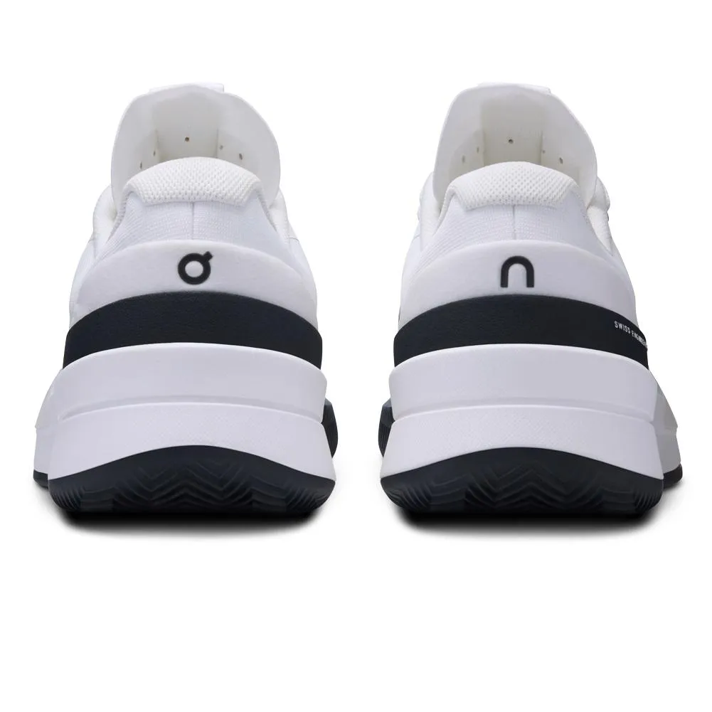 Men`s The Roger Pro 2 Clay Tennis Shoes White and Black