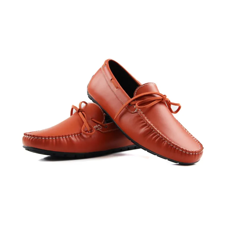 Mens Zasel Anchor Shoes Orange