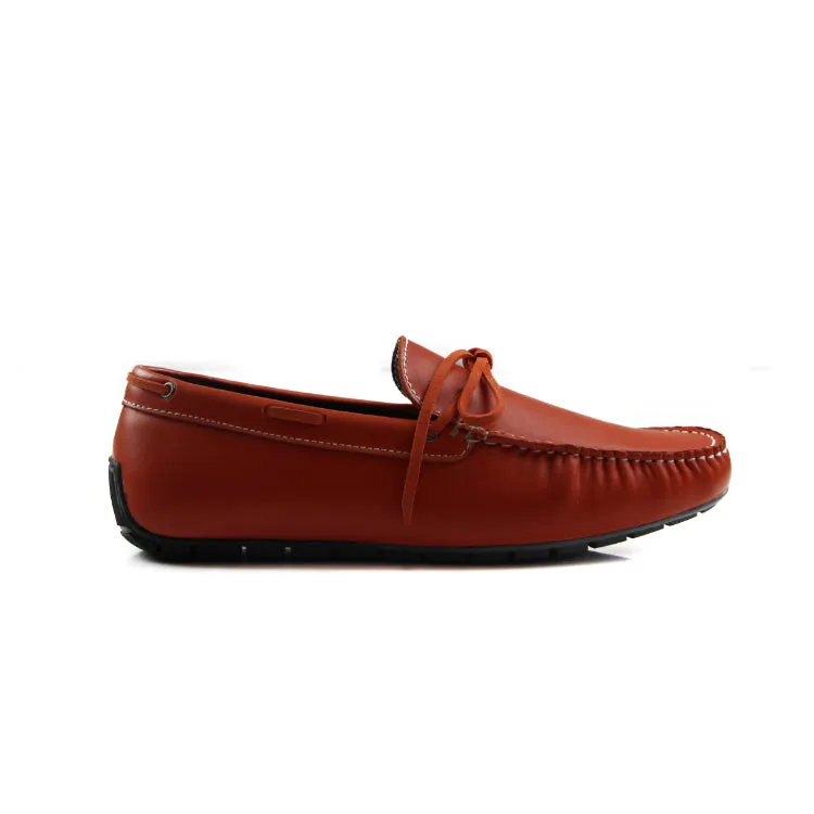 Mens Zasel Anchor Shoes Orange