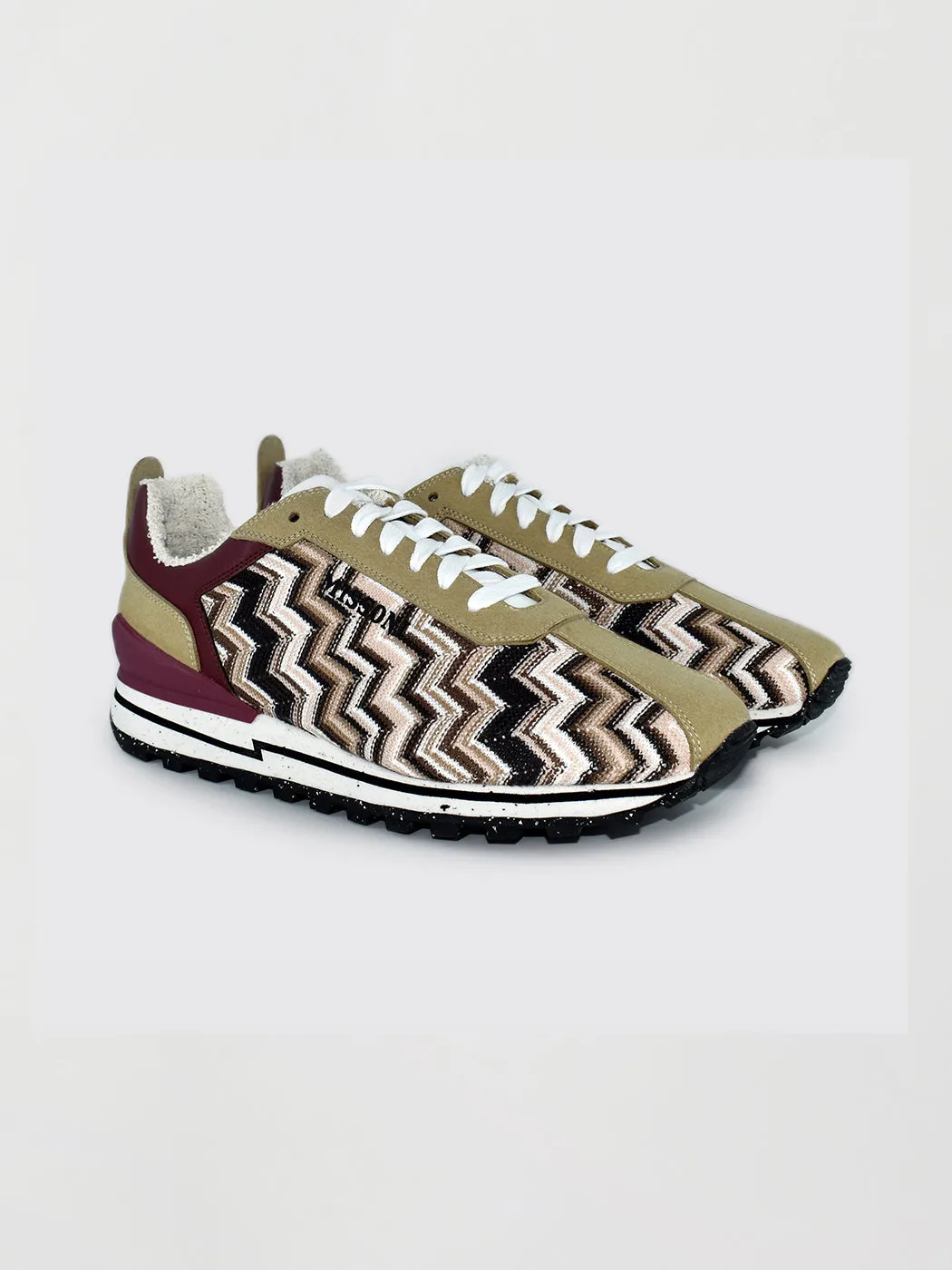 Missoni Running - Beige/Bordeaux