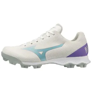 Mizuno Junior Wave Finch LightRevo 320666.0050 Rubber Softball Cleats