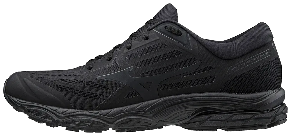 Mizuno Wave Stream 2 Mens Running Shoes Black