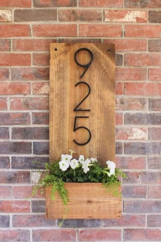 Modern House Number Just For You