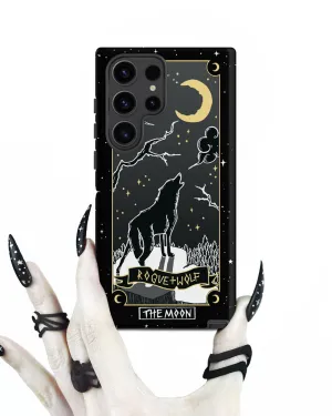 Moon Tarot Tough Phone Case for Samsung - Witchy Shockproof Anti-scratch Goth Accessory Cover Occult Goth Gifts