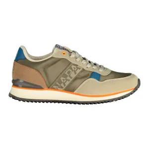 Napapijri Beige Polyester Men Sneaker