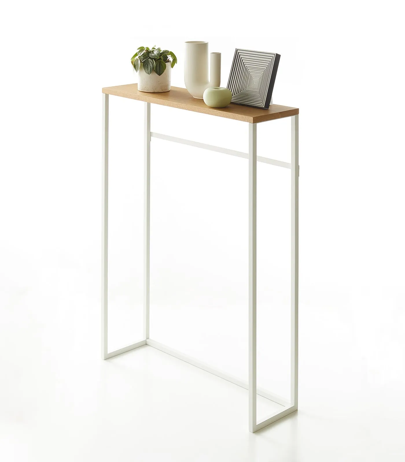 Narrow Entryway Console Table (32" H)  - White