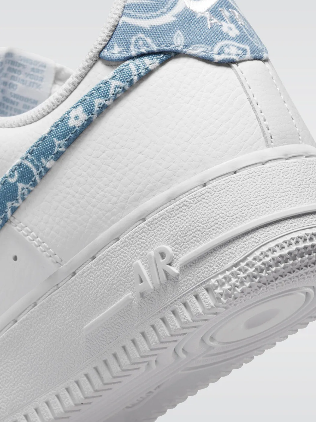 Nike Air Force 1 ’07 Essential Sneaker - White-Worn Blue-White-White