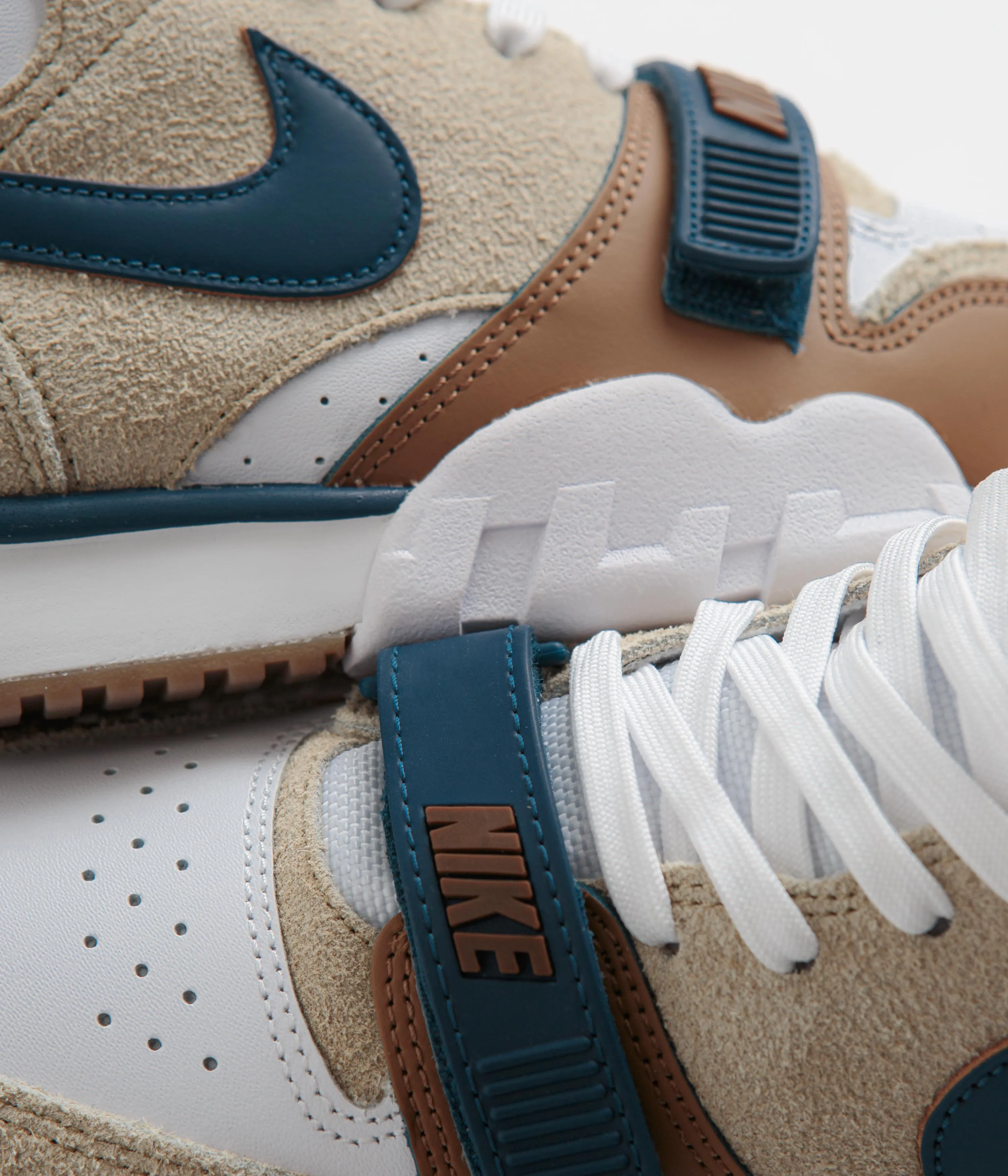 Nike Air Trainer 1 Shoes - Limestone / Valerian Blue - Ale Brown - White