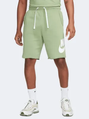 Nike Club Alumni Men Lifestyle Short Oil Green