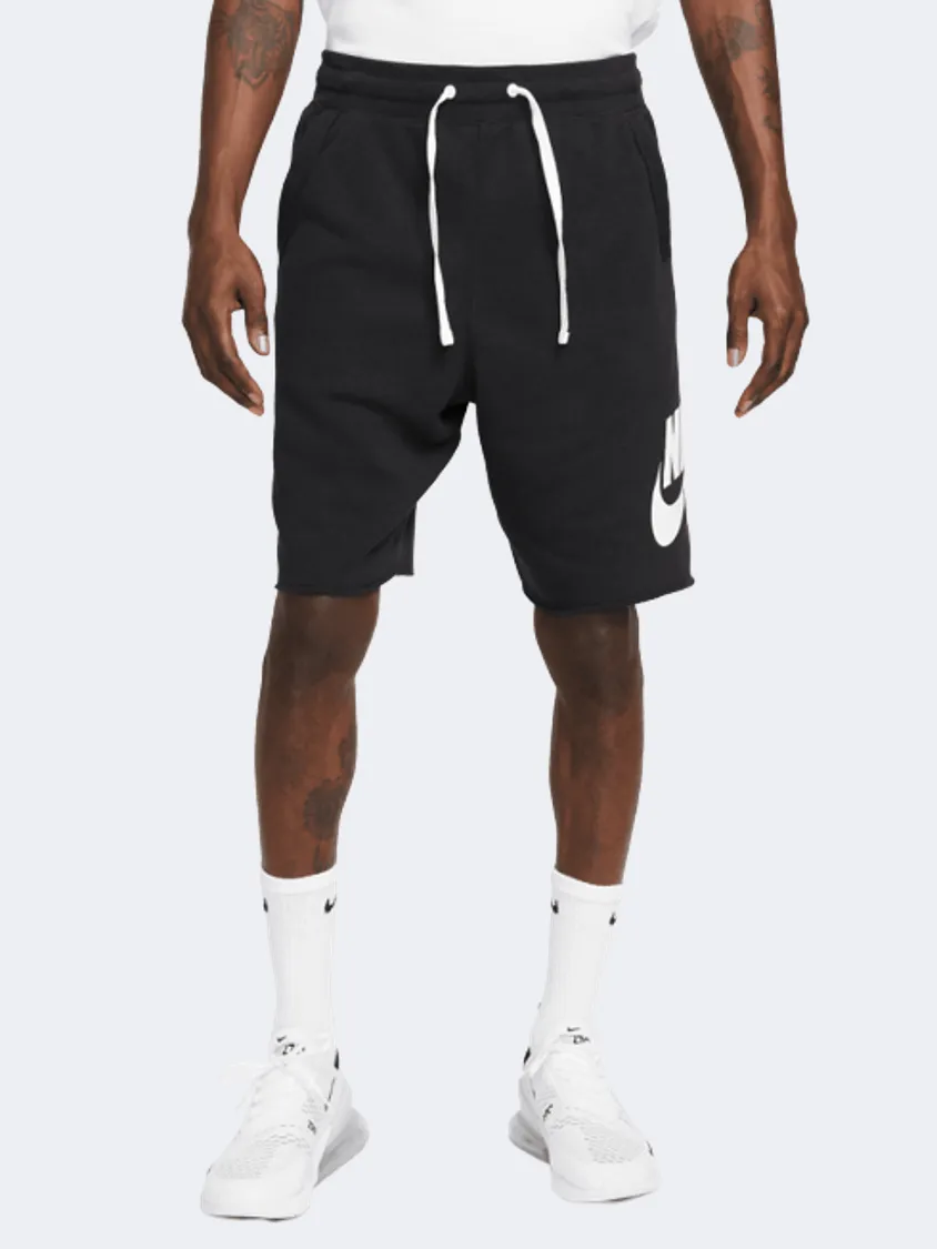 Nike Club Alumni Men Lifestyle Shorts Black/White