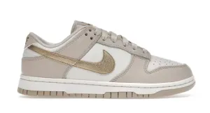 Nike Dunk Low Phantom Metallic Gold Women's