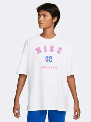 Nike Oversized Women Lifestyle T-Shirt White