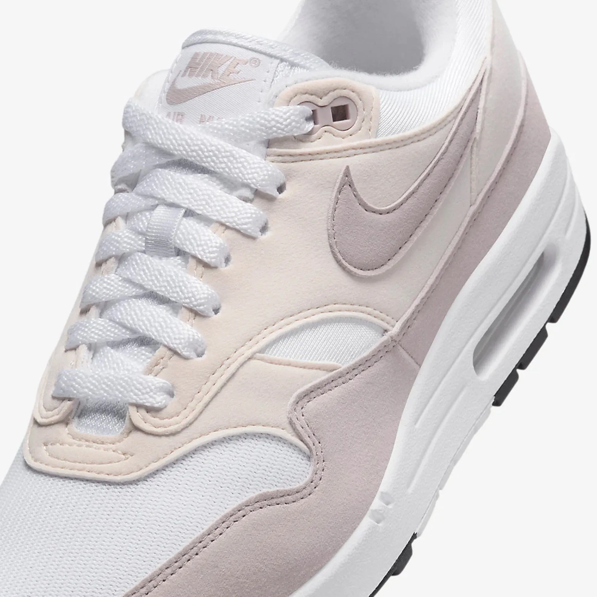 Nike | WMN'S AIR MAX 1  { WHITE/PLATINUM VIOLET-PHANTOM-WHITE