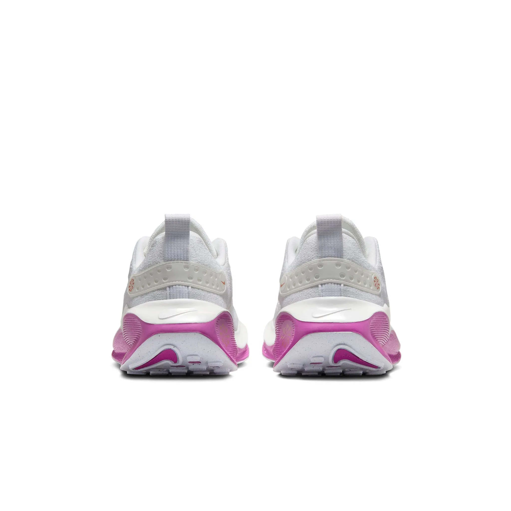 Nike | Women's InfinityRN 4 Road Running Shoes - White/Mtlc Red Bronze-Hot Fuchsia