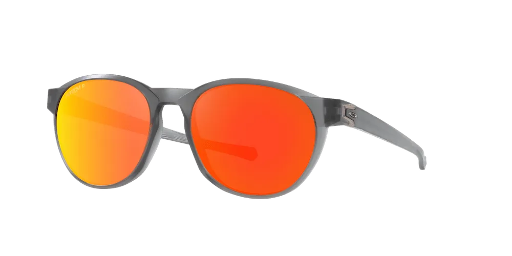 OAKLEY REEDMACE MATTE GREY SMOKE | PRIZM RUBY POLARIZED