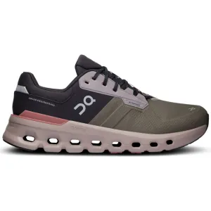 On Men's Cloudrunner 2 Waterproof Running Shoes Olive / Mahogany