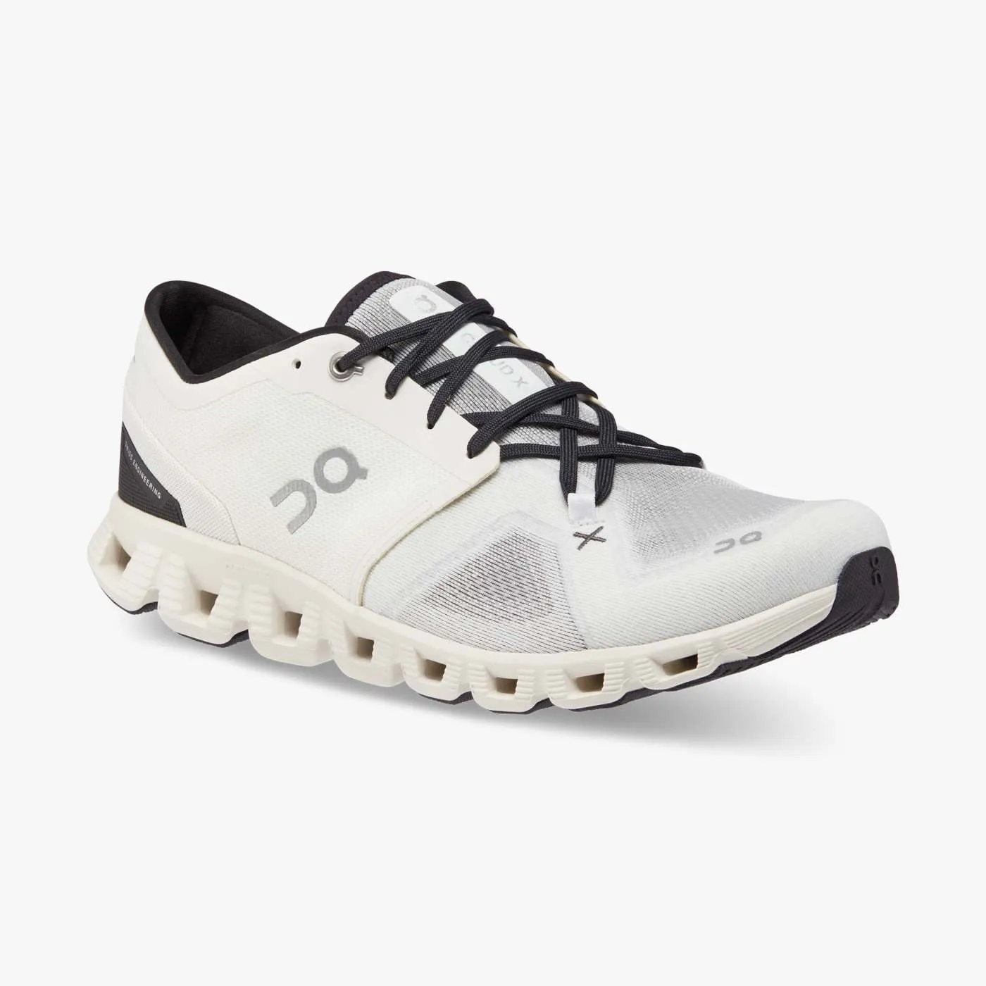 On Running Men's Cloud X 3 Shoes - Ivory / Black